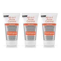 Neutrogena All-In-1 Acne Control Daily Face Scrub to Exfoliate &amp; Treat A... - $52.99
