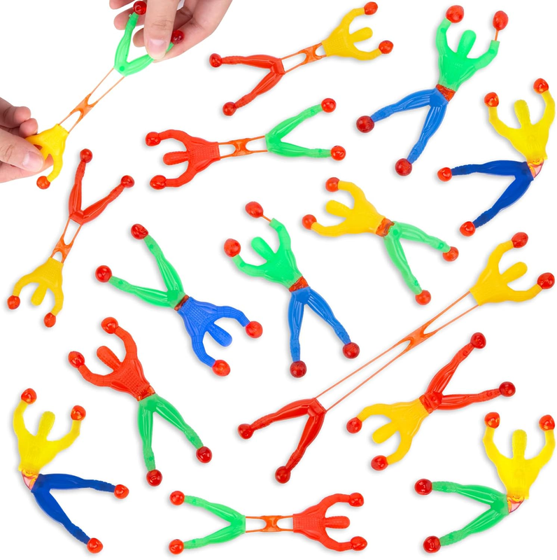 Lovestown 50PCS Sticky Men, Stretchy Wall Climbers Sticky Toy Party Favor Set, P Item image 12