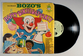 Bozo - Happy Birthday Party (1977) Vinyl LP • Larry Harmon, Clown, Peter Pan - $13.61