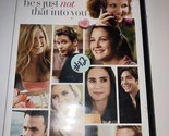 He&#39;s Just Not That Into You (DVD, 2009, Wide/Full Screen) NEW M1 - £4.25 GBP