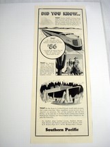 1936 Ad Southern Pacific Railroad SP Did You Know.. - £7.85 GBP