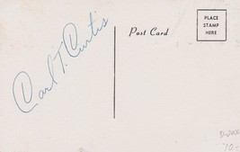 Senator Carl T. Curtis (d. 2000) Signed Autographed Vintage Photo Postcard - £11.73 GBP