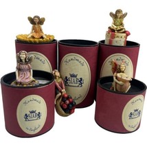 1990s S.I.A.B. Adam Binder Fairy Kingdom Trinket Boxes FIgurines England Lot 5 - £37.68 GBP