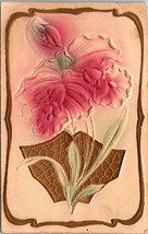 Vintage Embossed Orchid Postcard - $6.90