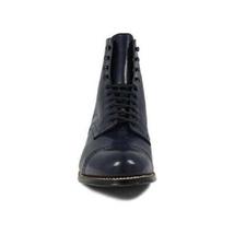 Mens Stacy Adams Madison High Top Boot Biscuit Navy Blue 00015-410 image 7