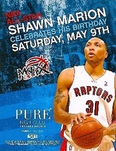 Shawn Marion Birthday Celebration @ PURE Nightclub Vegas Promo Card - £6.22 GBP