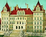 State Capitol Building Albany New York NY 1900s UDB Vtg Postcard Unused UNP - $3.91