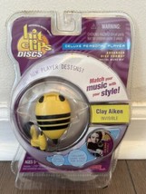 Hit Clips Discs Clay Aiken &quot;Invisible&quot; Bee Deluxe Personal Player Vintage Tiger - £19.34 GBP