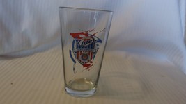 Miller Lite Cerveza Oficial Beer Pint Glass Clear with Logo 5.75&quot; tall - £20.04 GBP