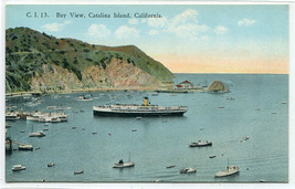 Bay View Steamer Catalina Island California 1910c postcard - £4.60 GBP