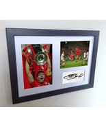 Steven Gerrard Liverpool Fc Autographed Photo Photographed Picture Frame... - £56.84 GBP