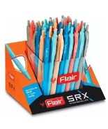 Flair SRX Ball Pen Blue smooth writing for schools office Pack of 50 - $32.05 CAD