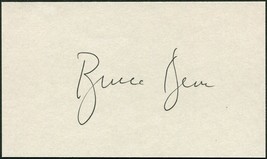 BRUCE DERN SIGNED 3X5 INDEX CARD COMING HOME BLACK SUNDAY NEBRASKA HATEF... - $34.29