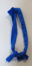 Vintage Mattel HOT LOOKS Doll Clothing BLUE HAIR TIE SCARF #3818 1980s S... - $6.00