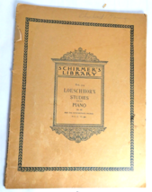 Schirmer&#39;s Library Vol 314 Loeschhorn Studies For The Piano Op.66 Book II - £9.74 GBP