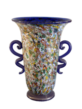 Vintage Murano Mario Gambaro &amp; Poggi Millefiori Glass Signed Mario Poggi - £466.13 GBP