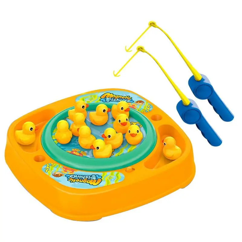 Fishing Toys For Children Boys Girls Magnetic Duck Game Electric Musical - £24.39 GBP+