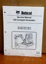 Bobcat 335 Compact Excavator Service Manual Shop Repair Book 2 Part # 69... - £46.70 GBP