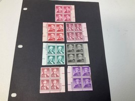 (7) US Postal stamps Plate Blocks # 1040,1945,1046,1047,1049,1050,1051 MNH OG - £11.75 GBP