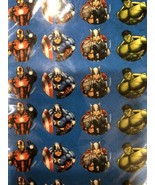 Marvel Stickers AVENGERS 4 Sheets 96 Pieces NIP - $3.47