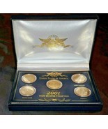 2001  Denver US Mint Quarter Set  AA20-CNQ7043 Gold Plated - $68.50 CAD