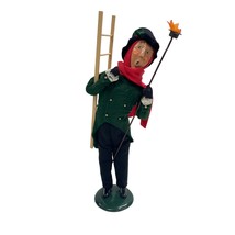 Byers Choice Retired 1993 Lamplighter with Ladder &amp; Lamp - £38.22 GBP