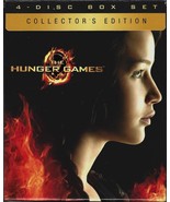 The Hunger Games - Collector&#39;s Edition 4 Disc Box Set Blu-Ray/DVD/Paperw... - £23.59 GBP