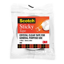 Scotch Sticky Tape (Clear) - 18mmx66m - £23.25 GBP