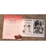 THE PRINCESS DIARIES DVD LAUNCH PRESS RELEASE JULIE ANDREWS GLOSSY 3 B&amp;W... - $10.84 CAD