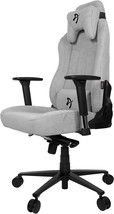 Arozzi Vernazza Soft Fabric Gaming Chair - Light Grey - £416.94 GBP
