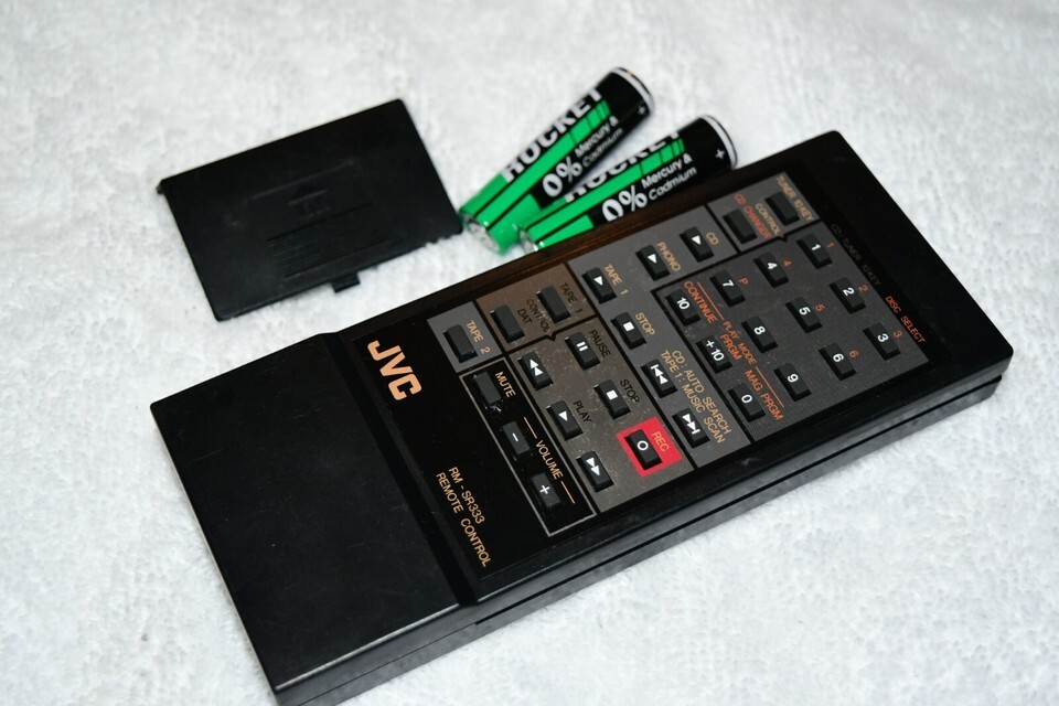JVC RM-SR333 A/V Receiver Remote For RX-333BKJ RX-222BKJ tested w batteries - $19.80