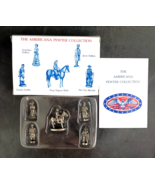 The Americana Pewter Collection 5 Historical Figurines AH19 1992 - $8.00