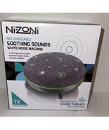 Nizoni dream Machine White Noise Rain Wind Soothing Sounds Therapy Relax... - $38.10 CAD