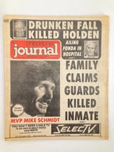 Philadelphia Journal Tabloid November 18 1981 MLB Phillies MVP Mike Schmidt - £18.68 GBP