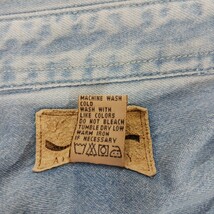 Port Authority CACTUS RN#90836 Original Denim Shirt Men's XL Blue Button-Down image 5