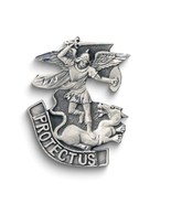 Pewter St. Michael PROTECT US Visor Clip - €12,60 EUR