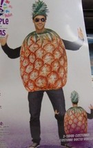 Pineapple Fruit Mens Womens Adult 2 Pc Tunic &amp; Hat Halloween Costume-size OS - £37.84 GBP