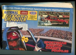 National DRAGSTER-11/18/1988-WINSTON Drag Racing Vg - £23.32 GBP