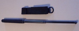 NEW - Tactical POLICE Expandable 21â€ Steel BATON Weapon &amp; Case  - £21.49 GBP