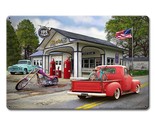Route 66 Gas Station Metal Sign - $39.55