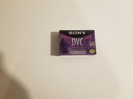 New Sony Excellence DVC 60 LP: 90(DVM60EXL) Digital Video Cassette - $11.12
