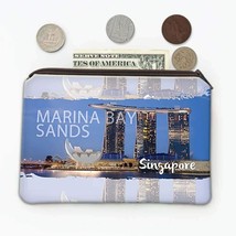 SINGAPORE Marina Bay Sands : Gift Coin Purse Flag Singaporean Country Souvenir - £7.98 GBP
