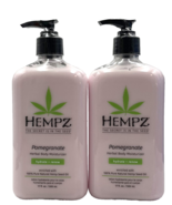 Hempz Pomegranate Herbal Body Moisturizer 17 fl.oz-2 Pack - $39.95