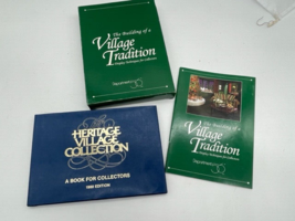 Dept 56 Heritage Village Collection 1988 A Book for Collectors &amp; VHS Boo... - $209.88 MXN
