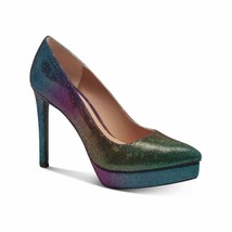 Thalia Sodi Women Platform Pump Heels Joey Size US 8M Rainbow Rhinestones - £27.30 GBP