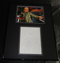 Paul Shaffer Signed Framed 16x20 Photo Display Late Night w/ David Letterman - £77.84 GBP
