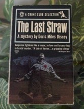Doris Miles Disney THE LAST STRAW Crime Club Selection 1965 Popular Library - £7.86 GBP