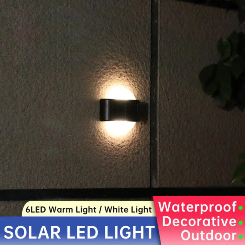 Solar Street Lights Outdoor Waterproof Light Sensor Wall LED Lamp with 3 - £11.89 GBP+