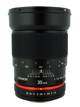 Rokinon 35mm F1.4 Wide Angle Lens for Sony E Mount Full Frame - $859.83