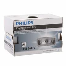 Philips H4666 CrystalVision ultra Upgrade Xenon-Look Halogen Headlight, ... - £19.44 GBP